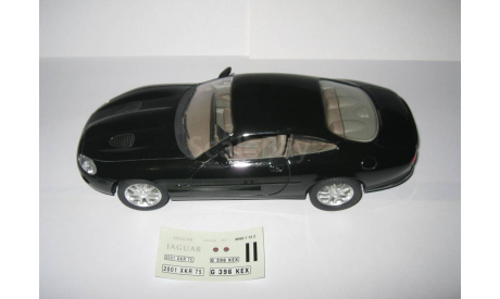 Ягуар Jaguar XKR 1998 Черный Solido 1:18 Раритет, масштабная модель, scale18