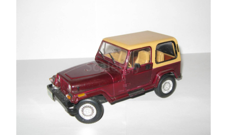 Джип Jeep Wrangler 1992 4x4 Heller Special Edition 1:24, масштабная модель, scale24