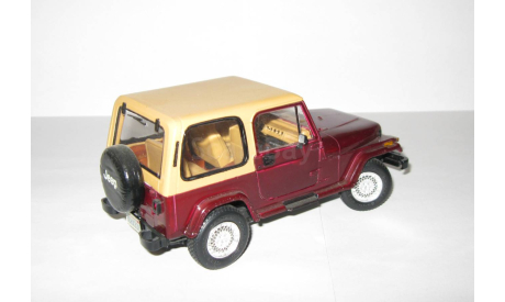Джип Jeep Wrangler 1992 4x4 Heller Special Edition 1:24, масштабная модель, scale24
