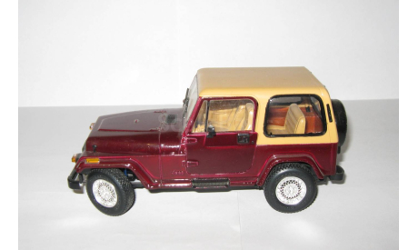 Джип Jeep Wrangler 1992 4x4 Heller Special Edition 1:24, масштабная модель, scale24