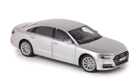 лимузин Ауди Audi A8 L (D5) 2018 Norev 1:18 188366, масштабная модель, scale18