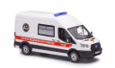 Форд Ford Transit Скорая Медицинская Помощь Санкт-Петербург 2020 IXO PremiumX VVM 1:43 VVM120, масштабная модель, Norev, scale43