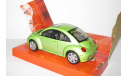 Фольксваген VW Volkswagen New Beetle Жук 2000 Cararama Hongwell 1:24, масштабная модель, scale24