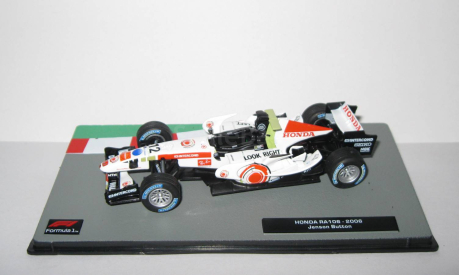 Формула Formula 1 Хонда Honda RA106 Jenson Button 2006 IXO Altaya 1:43, масштабная модель, scale43