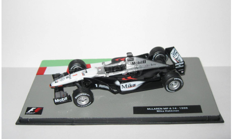 Формула Formula 1 McLaren MP4-14 Mika Hakkinen 1999 IXO Altaya 1:43, масштабная модель, scale43