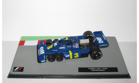 Формула Formula 1 Tyrrell P34 Jodie Scheckter 1976 IXO Altaya 1:43, масштабная модель, scale43