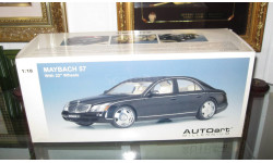 лимузин Майбах Maybach 57 2004 Autoart 1:18 Ранняя Редкая версия - 22 Колеса