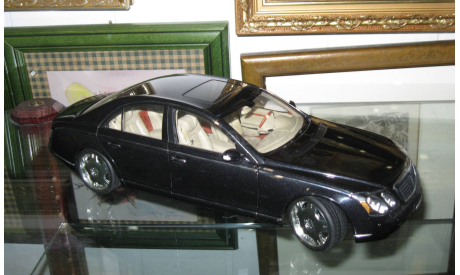 лимузин Майбах Maybach 57 2004 Autoart 1:18 Ранняя Редкая версия - 22 Колеса, масштабная модель, scale18