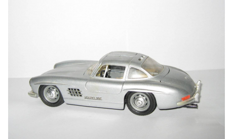 Мерседес Бенц Mercedes Benz 300 SL 1955 Bburago 1:24 Made in Italy БЕСПЛАТНАЯ доставка, масштабная модель, scale24