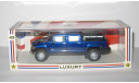 Хаммер Hummer H3 T pickup 4x4 4WD 2008 Blue Luxury Collectibles 1:43, масштабная модель, scale43