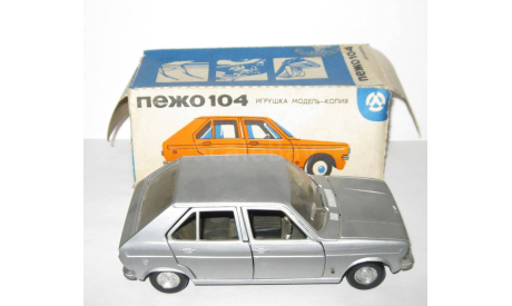 Пежо Peugeot 104 1984 Металл Ремейк сделано в СССР 1:24 Редкий цвет, масштабная модель, scale24