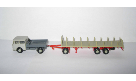Шкода Skoda 706 RT + прицеп 1988 Сделано в ГДР Permot Espewe Modelle 1:87 H0 (DDR), масштабная модель, scale87