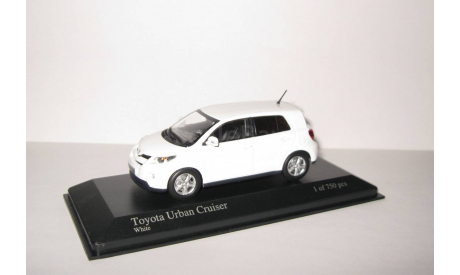 Тойота Toyota Urban Cruiser 2009 Белый Minichamps 1:43 400166960 БЕСПЛАТНАЯ доставка, масштабная модель, scale43