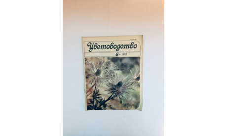 Журнал Цветоводство № 6 1983 год СССР Винтаж, масштабные модели (другое)