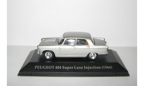 Пежо Peugeot 404 Super Luxe Injection 1966 IXO Altaya 1:43, масштабная модель, scale43