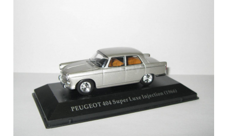 Пежо Peugeot 404 Super Luxe Injection 1966 IXO Altaya 1:43, масштабная модель, scale43