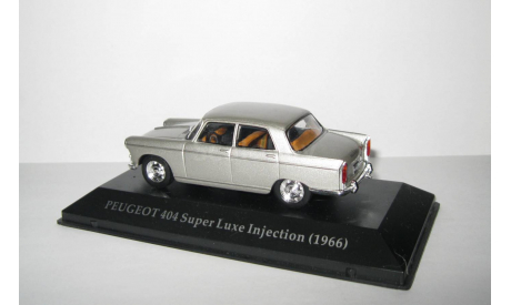 Пежо Peugeot 404 Super Luxe Injection 1966 IXO Altaya 1:43, масштабная модель, scale43