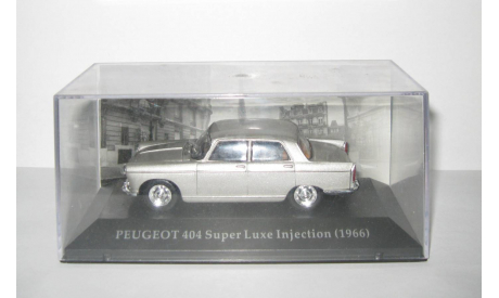 Пежо Peugeot 404 Super Luxe Injection 1966 IXO Altaya 1:43, масштабная модель, scale43