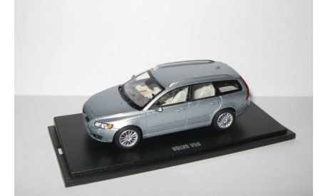 Вольво Volvo V50 Универсал 2005 Серебристый металлик Motorart 1:43, масштабная модель, scale43