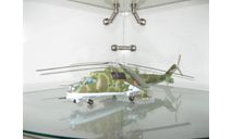 тяжелый вертолет Ми 24 1973 СССР 1:43 Ручная работа - эксклюзив Большой - длина 40 см, масштабные модели авиации, scale43