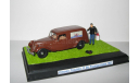 Ситроен Citroen Traction 11 BL Fourgonnette 1937 IXO Norev Universal Hobbies 1:43 Диорама + Фигурка, масштабная модель, Citroën, scale43