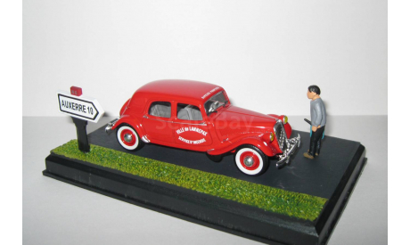 Ситроен Citroen Traction 15 six 1952 IXO Norev Universal Hobbies 1:43 Диорама + Фигурка, масштабная модель, Citroën, scale43