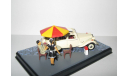 Ситроен Citroen Traction 15 six Decouvrable 1949 IXO Norev Universal Hobbies 1:43 Диорама + Фигурки, масштабная модель, Citroën, scale43