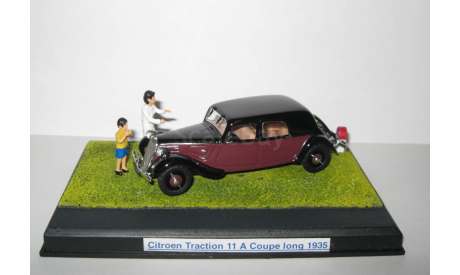 Ситроен Citroen Traction 11 A Coupe 1935 IXO Norev Universal Hobbies 1:43 Диорама + Фигурки, масштабная модель, Citroën, scale43