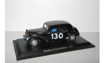 Ситроен Citroen Traction 15 six Ралли 1954 IXO Norev Universal Hobbies 1:43, масштабная модель, Citroën, scale43