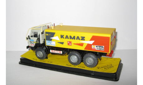 Камаз 4310 6x6 Ралли Objectif Sud № 502 1989 сделано в СССР Арек Элекон 1:43 Ранний СЕРЫЕ колеса!, масштабная модель, scale43