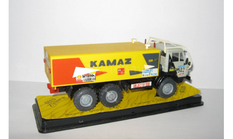 Камаз 4310 6x6 Ралли Objectif Sud № 502 1989 сделано в СССР Арек Элекон 1:43 Ранний СЕРЫЕ колеса!, масштабная модель, scale43