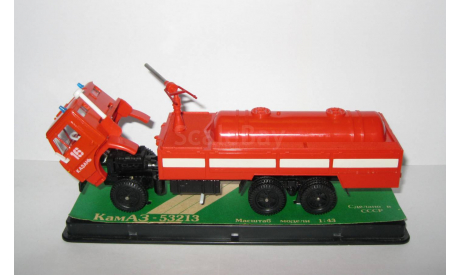 Камаз 53213 (53212) Пожарный сделано в СССР АРЕК Элекон 1:43 в Бокс Ранний, масштабная модель, scale43