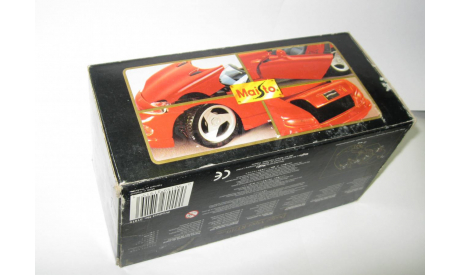 Додж Dodge Viper 1995 Ранний Maisto 1:24 Сделано в 1990х Раритет, масштабная модель, scale24