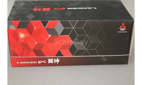 Мицубиси Mitsubishi Lancer X 2009 Белый Paudi 1:18, масштабная модель, scale18, Paudi Models