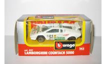 Ламборгини Lamborghini Countach 5000 S 1975 Bburago 1:43 Made in Italy Ранний, масштабная модель, scale43