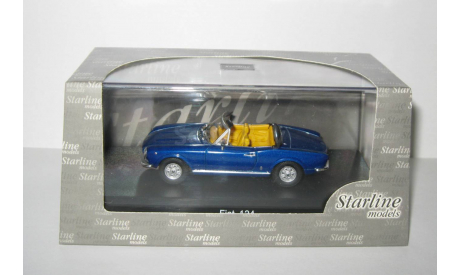 Фиат Fiat 124 Spider 1966 Starline 1:43, масштабная модель, scale43