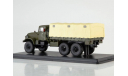 Краз 214 бортовой с тентом 6х6 1960 СССР SSM 1:43 SSM1321, масштабная модель, scale43