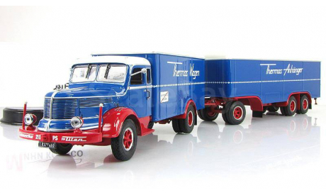 Крупп Krupp Titan Kofferzug + Прицеп ’Thermos’ 1950 Minichamps 1:43 499069941 БЕСПЛАТНАЯ доставка, масштабная модель, scale43