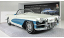 Кадиллак Cadillac La Salle II Roadster 1955 Minichamps 1:18 107147030, масштабная модель, scale18