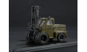 трактор Львовский авто погрузчик ЛЗА 4045 (хаки) 1984 СССР Modelpro SSM 1:43 0115MP, масштабная модель, 1/43