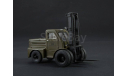 трактор Львовский авто погрузчик ЛЗА 4045 (хаки) 1984 СССР Modelpro SSM 1:43 0115MP, масштабная модель, 1/43