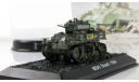 танк США M5A1 Stuart 1941 Вторая мировая война Amercom IXO № 36 1:72, масштабная модель, scale72