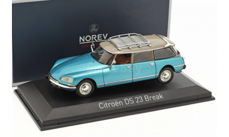 Ситроен Citroen DS23 Break 1974 Delta Blue Metallic Norev 1:43 155046, масштабная модель, Citroën, scale43