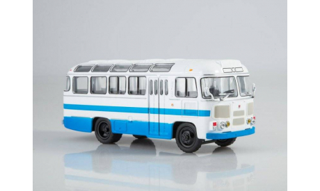 автобус Паз 672 М 1983 СССР IXO Автоистория Наши автобусы Modimio № 7 1:43, масштабная модель, scale43