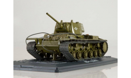танк тяжелый КВ 1 Ворошилов 1942 Великая Отечественная война СССР SSM Наши танки Modimio № 33 1:43, масштабная модель, scale43