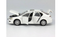 Мицубиси Mitsubishi Lancer X 2009 Белый Paudi 1:18, масштабная модель, scale18, Paudi Models