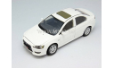 Мицубиси Mitsubishi Lancer X 2009 Белый Paudi 1:18, масштабная модель, scale18, Paudi Models