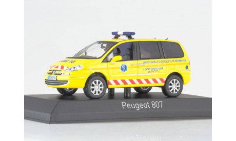 Пежо Peugeot 807 2013 SAMU Скорая помощь Реанимация Norev 1:43 478710 БЕСПЛАТНАЯ доставка, масштабная модель, scale43