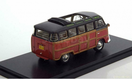 Фольксваген Volkswagen VW Bulli T1 Samba Woody 1959 Schuco Pro 1:43 БЕСПЛАТНАЯ доставка, масштабная модель, scale43