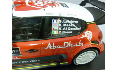 Ситроен Citroen C3 WRC Presentation Version 2017 Norev 1:18 181630, масштабная модель, Citroën, scale18